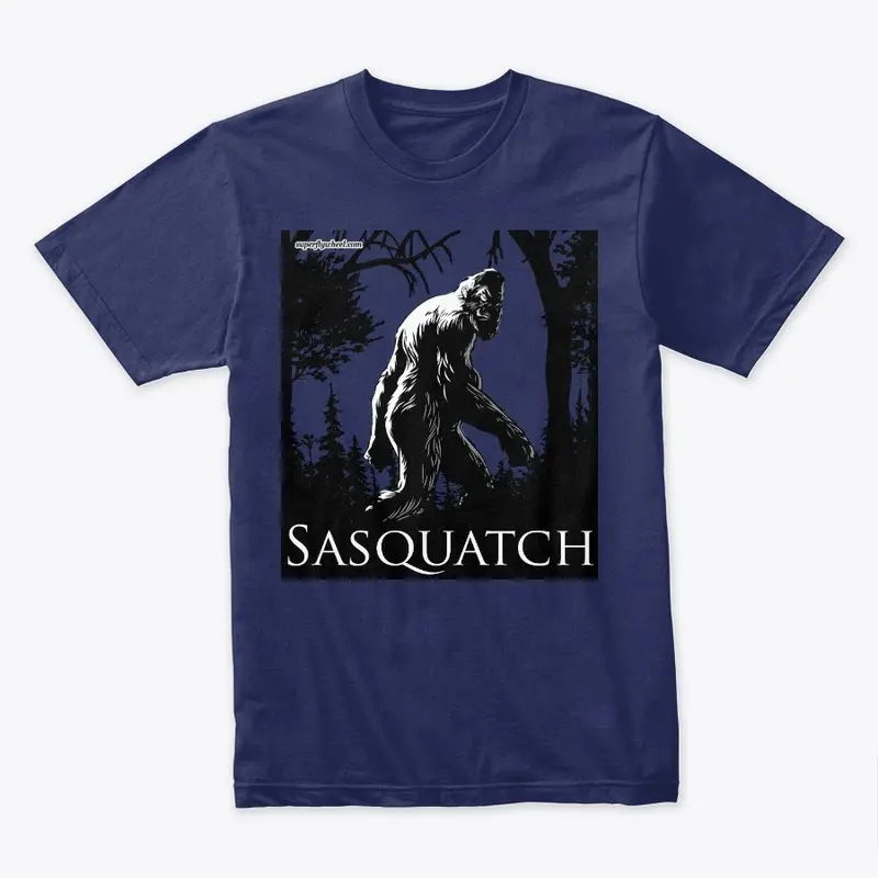 Sasquatch in moonlight